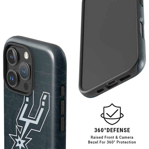 NBA San Antonio Spurs Secondary Logo iPhone 16 Pro Magsafe Impact Case