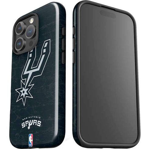 NBA San Antonio Spurs Secondary Logo iPhone 16 Pro Max Impact Case