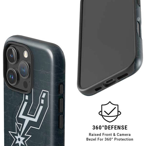 NBA San Antonio Spurs Secondary Logo iPhone 16 Pro Max Magsafe Impact Case
