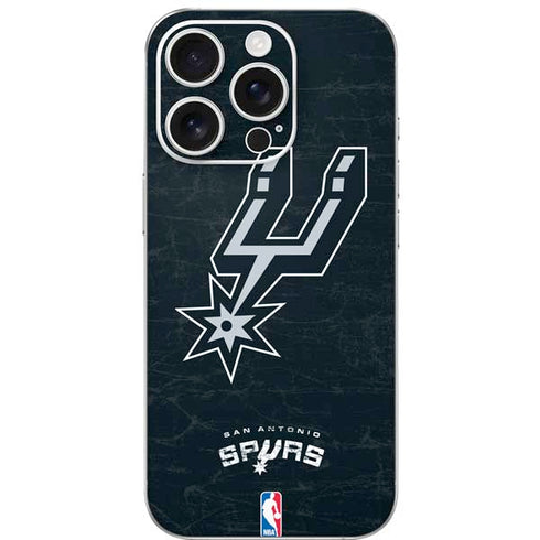 NBA San Antonio Spurs Secondary Logo iPhone 16 Pro Skin