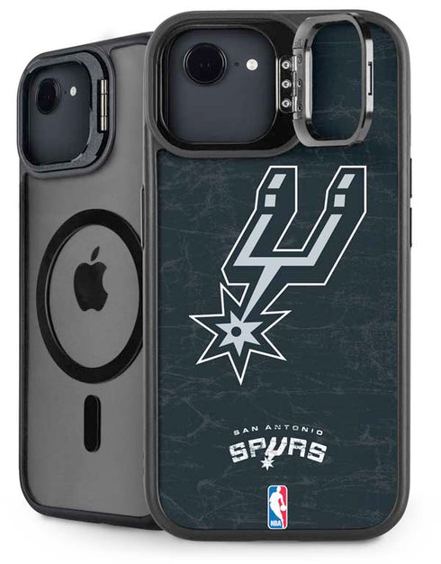 NBA San Antonio Spurs Secondary Logo iPhone 16e Kickstand Case