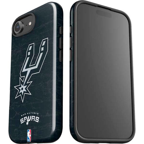 NBA San Antonio Spurs Secondary Logo iPhone 16e Impact Case