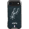 NBA San Antonio Spurs Secondary Logo iPhone 17 Air Clear Case