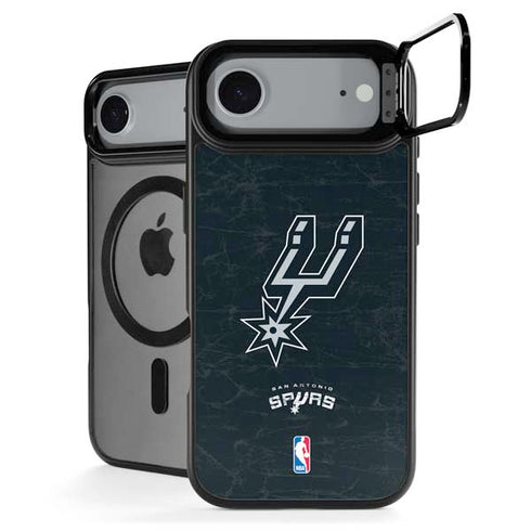 NBA San Antonio Spurs Secondary Logo iPhone 17 Air Kickstand Case