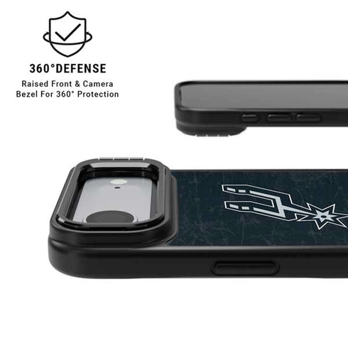 NBA San Antonio Spurs Secondary Logo iPhone 17 Air Kickstand Case
