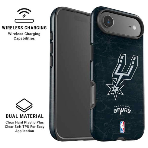 NBA San Antonio Spurs Secondary Logo iPhone 17 Air Magsafe Impact Case