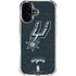 NBA San Antonio Spurs Secondary Logo iPhone 17 Clear Case