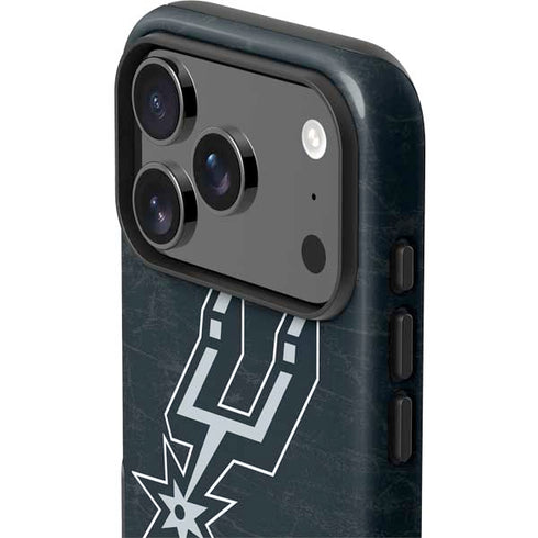 NBA San Antonio Spurs Secondary Logo iPhone 17 Pro Impact Case