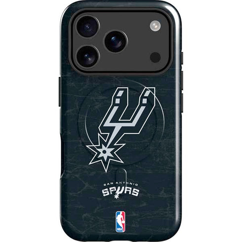 NBA San Antonio Spurs Secondary Logo iPhone 17 Pro Magsafe Impact Case