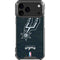 NBA San Antonio Spurs Secondary Logo iPhone 17 Pro Max Clear Case