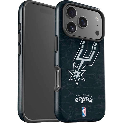 NBA San Antonio Spurs Secondary Logo iPhone 17 Pro Max Impact Case