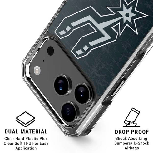 NBA San Antonio Spurs Secondary Logo iPhone 17 Pro Max MagSafe Case