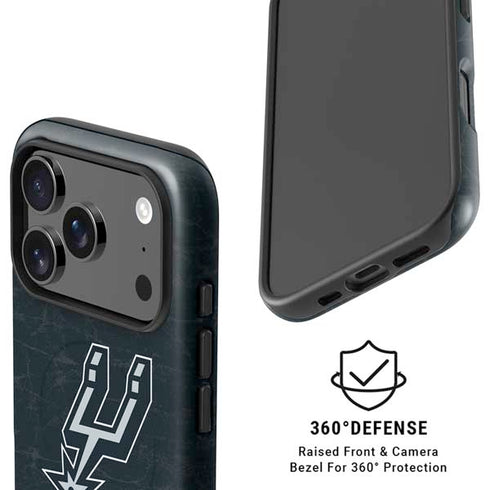 NBA San Antonio Spurs Secondary Logo iPhone 17 Pro Max Magsafe Impact Case