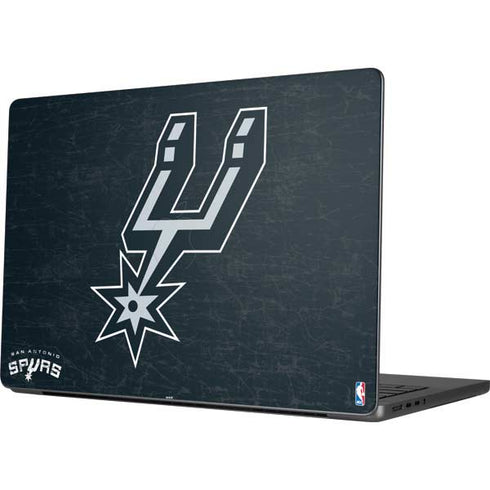 NBA San Antonio Spurs Secondary Logo Apple MacBook Pro 14-inch Skin