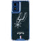 NBA San Antonio Spurs Secondary Logo Moto G 5G (2024) Clear Case