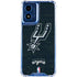 NBA San Antonio Spurs Secondary Logo Moto G 5G (2024) Clear Case