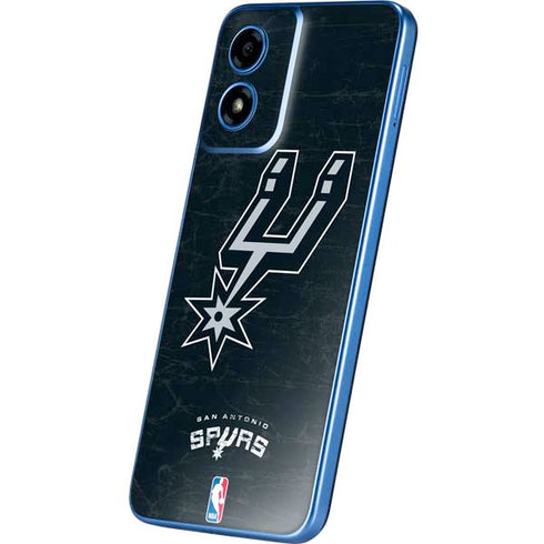 NBA San Antonio Spurs Secondary Logo Moto G Play 4G (2024) Skin