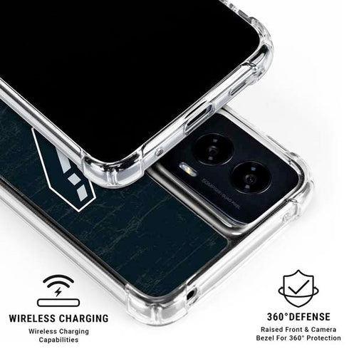 NBA San Antonio Spurs Secondary Logo Moto G Power 5G (2024) Clear Case