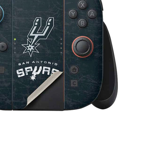NBA San Antonio Spurs Secondary Logo Nintendo Switch 2 (2025) Joy-Con Controller Skin