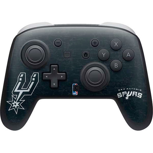 NBA San Antonio Spurs Secondary Logo Nintendo Skins