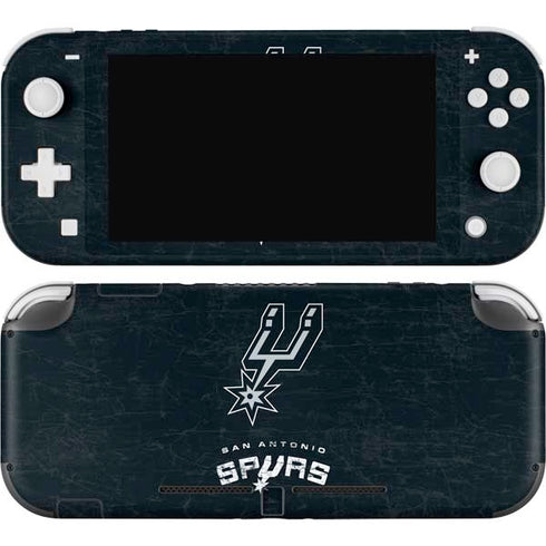NBA San Antonio Spurs Secondary Logo Nintendo Switch Lite Skin