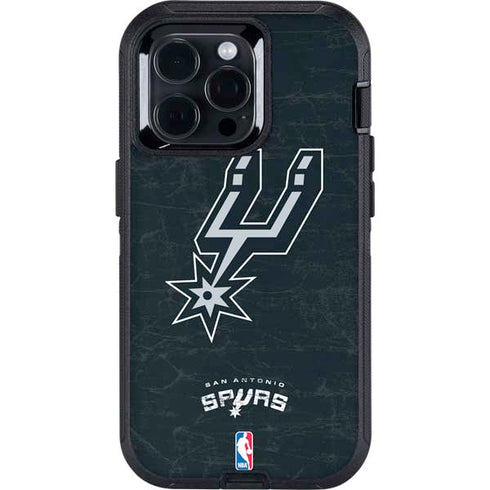 NBA San Antonio Spurs Secondary Logo Otterbox Defender iPhone Skin