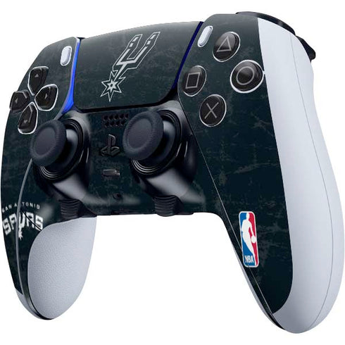 NBA San Antonio Spurs Secondary Logo PS5 DualSense Edge Pro Controller Skin