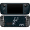 NBA San Antonio Spurs Secondary Logo Steam Deck Handheld Gaming Computer OLED Skin
