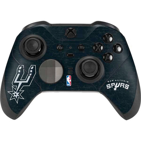 NBA San Antonio Spurs Secondary Logo Xbox Elite Wireless Controller Series 2 Skin