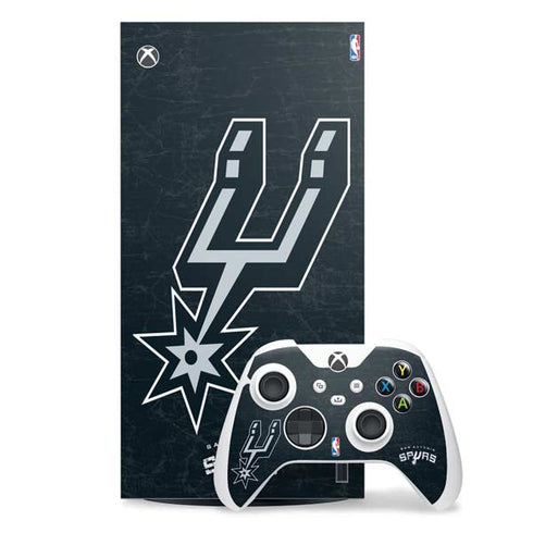 NBA San Antonio Spurs Secondary Logo Xbox Series X Skins
