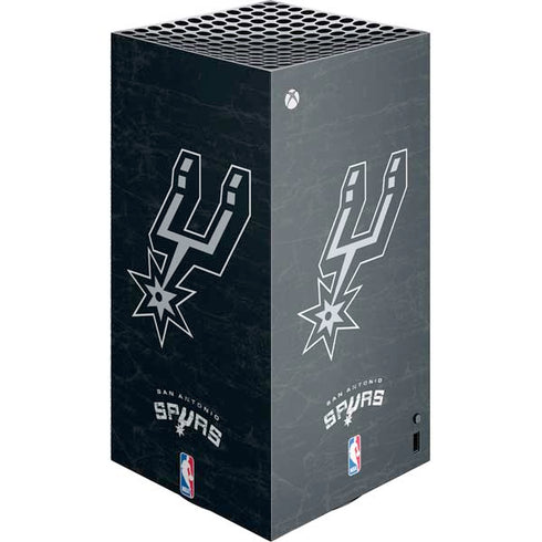 NBA San Antonio Spurs Secondary Logo XBox Series X Digital Edition Console Skin