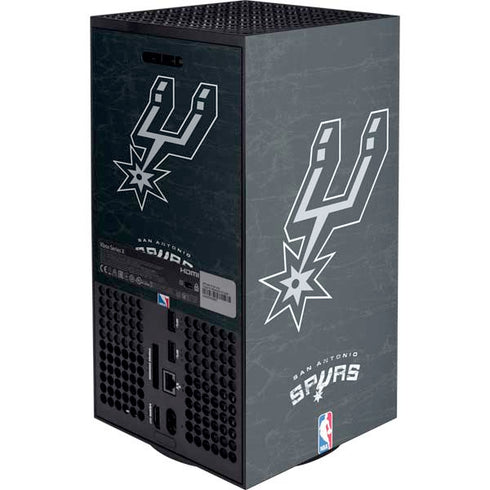 NBA San Antonio Spurs Secondary Logo XBox Series X Digital Edition Console Skin
