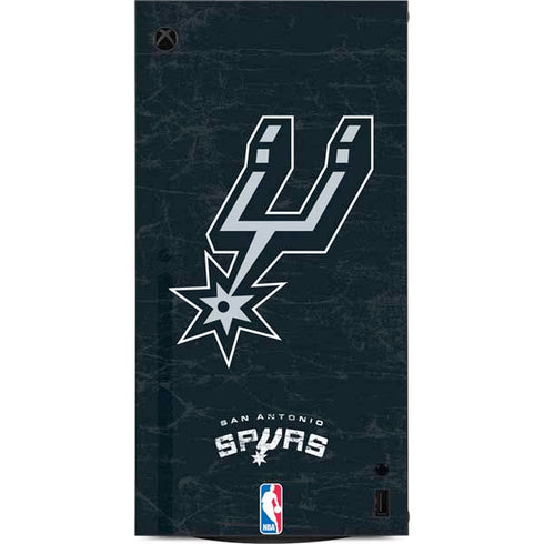 NBA San Antonio Spurs Secondary Logo XBox Series X Digital Edition Console Skin