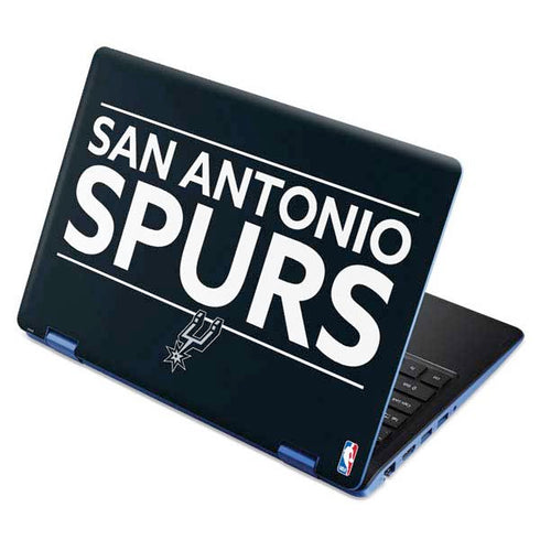 NBA San Antonio Spurs Standard - Black Aspire R11 11.6in Skin