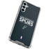 NBA San Antonio Spurs Standard - Black Gabb Phone 4 Clear Case