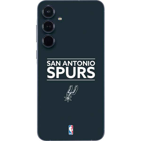 NBA San Antonio Spurs Standard - Black Galaxy A36 5G Skin