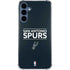 NBA San Antonio Spurs Standard - Black Galaxy A55 5G Clear Case