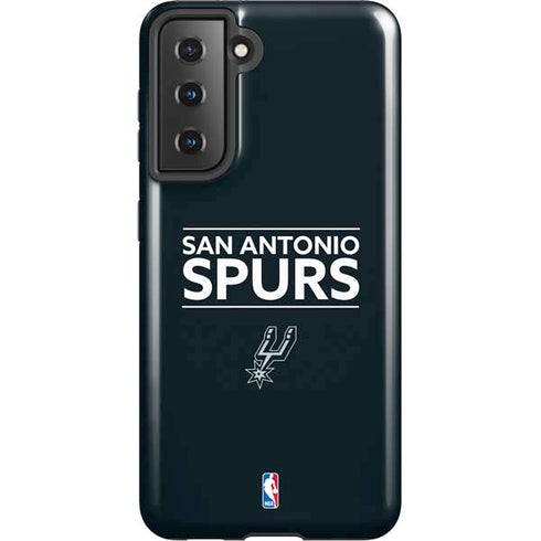 NBA San Antonio Spurs Standard - Black Galaxy S21 5G Pro Case