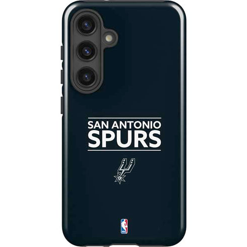 NBA San Antonio Spurs Standard - Black Galaxy S25 Impact Case