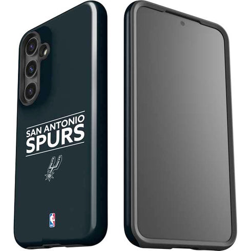 NBA San Antonio Spurs Standard - Black Galaxy S25 Impact Case