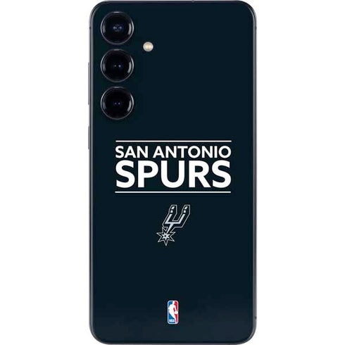 NBA San Antonio Spurs Standard - Black Galaxy S25 Plus Skin