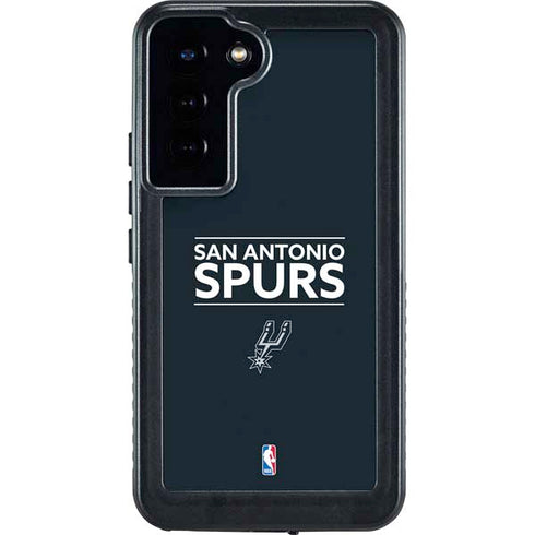 NBA San Antonio Spurs Standard - Black Galaxy S24 Plus Waterproof Case
