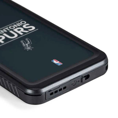NBA San Antonio Spurs Standard - Black Galaxy S24 Plus Waterproof Case