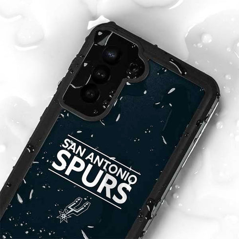 NBA San Antonio Spurs Standard - Black Galaxy S24 Plus Waterproof Case