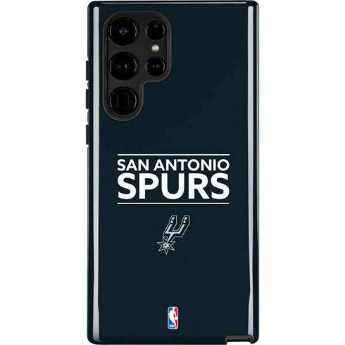 NBA San Antonio Spurs Standard - Black Galaxy S25 Ultra Impact Case
