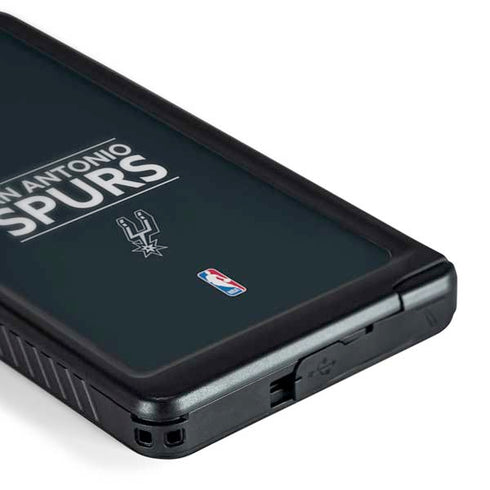 NBA San Antonio Spurs Standard - Black Galaxy S24 Ultra Waterproof Case