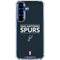 NBA San Antonio Spurs Standard - Black Galaxy S25 Clear Case