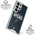 NBA San Antonio Spurs Standard - Black Galaxy S26 Ultra Clear Case