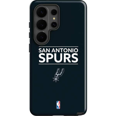 NBA San Antonio Spurs Standard - Black Galaxy S26 Ultra Impact Case