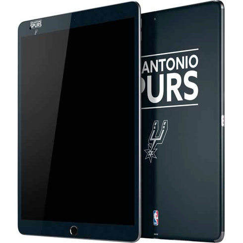 NBA San Antonio Spurs Standard - Black iPad Skins